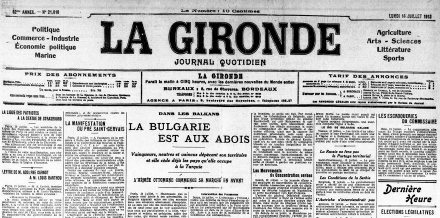 1913 la gironde