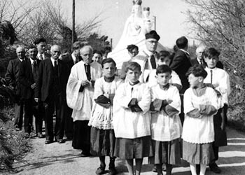 1944 - Procession Notre Dame de Boulogne